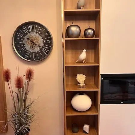 Apartman Lujoso Piso Con Chimenea Interior